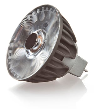 Soraa's GaN-on-GaN LED replacement for MR16 lamps Soraa’s “GaN-on-GaN” LED replacement
